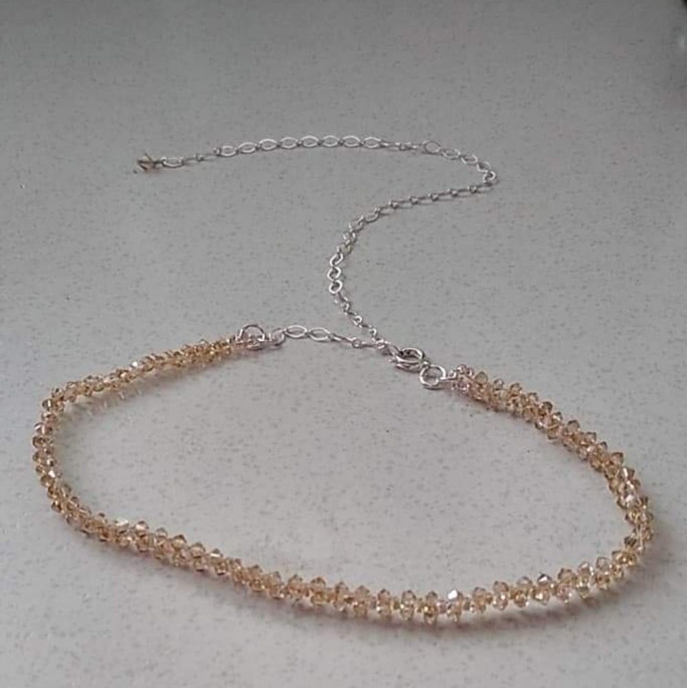 All Swarovski choker
